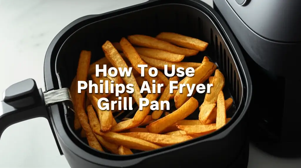 How To Use Philips Air Fryer Grill Pan