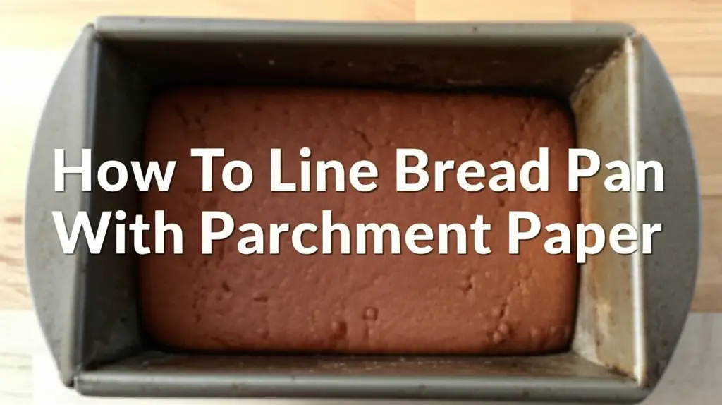 How To Line Bread Pan With Parchment Paper