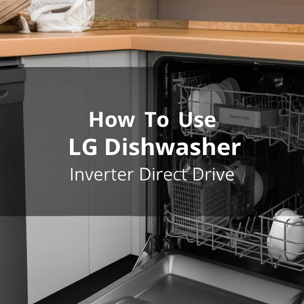 How To Use Lg Dishwasher Inverter Direct Drive