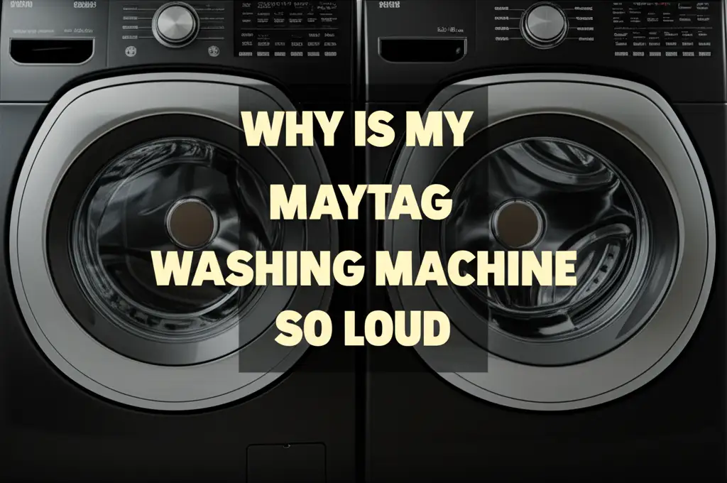 Why Is My Maytag Washing Machine So Loud