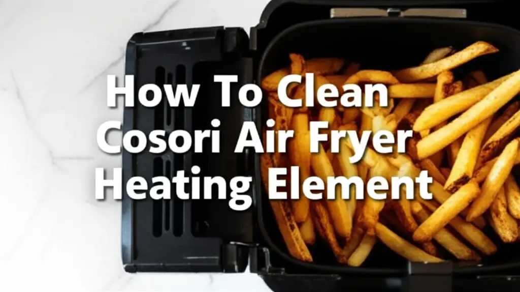 How To Clean Cosori Air Fryer Heating Element