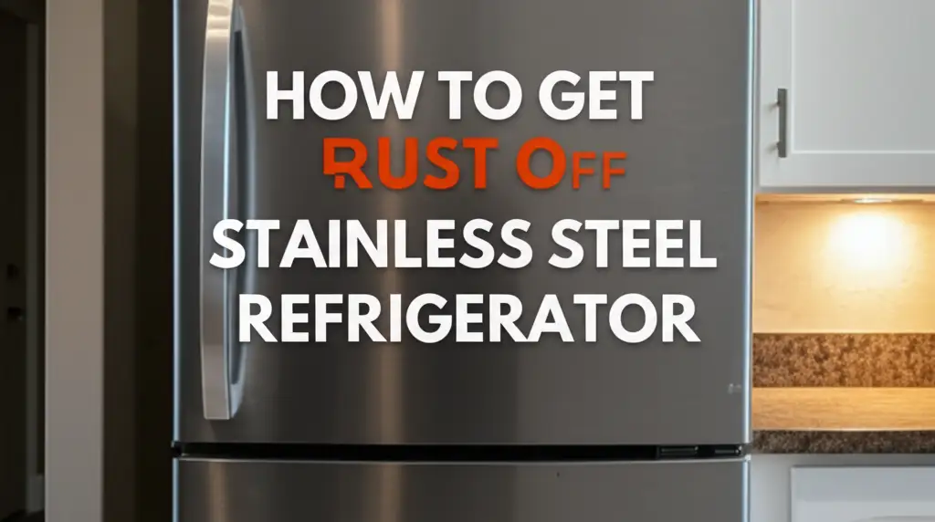 How To Get Rust Off Stainless Steel Refrigerator