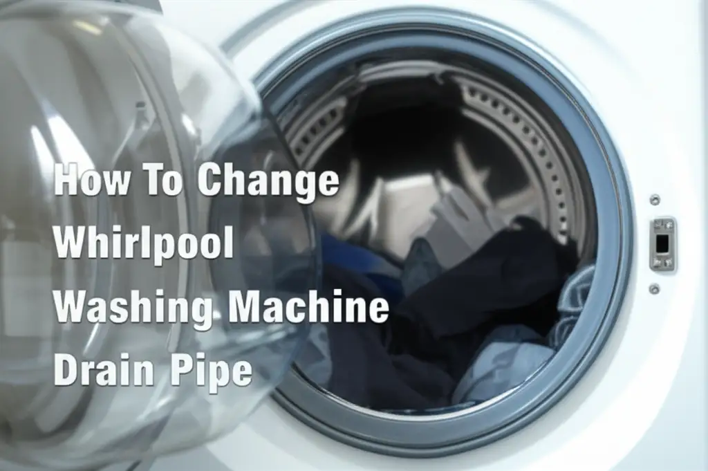 How To Change Whirlpool Washing Machine Drain Pipe