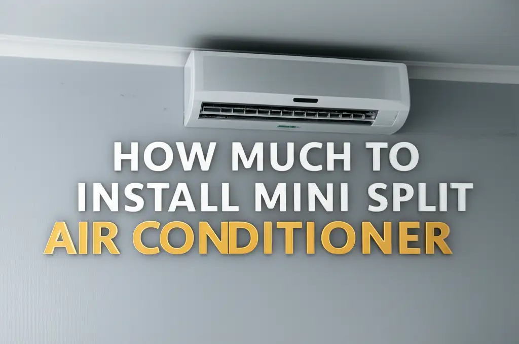 How Much To Install Mini Split Air Conditioner