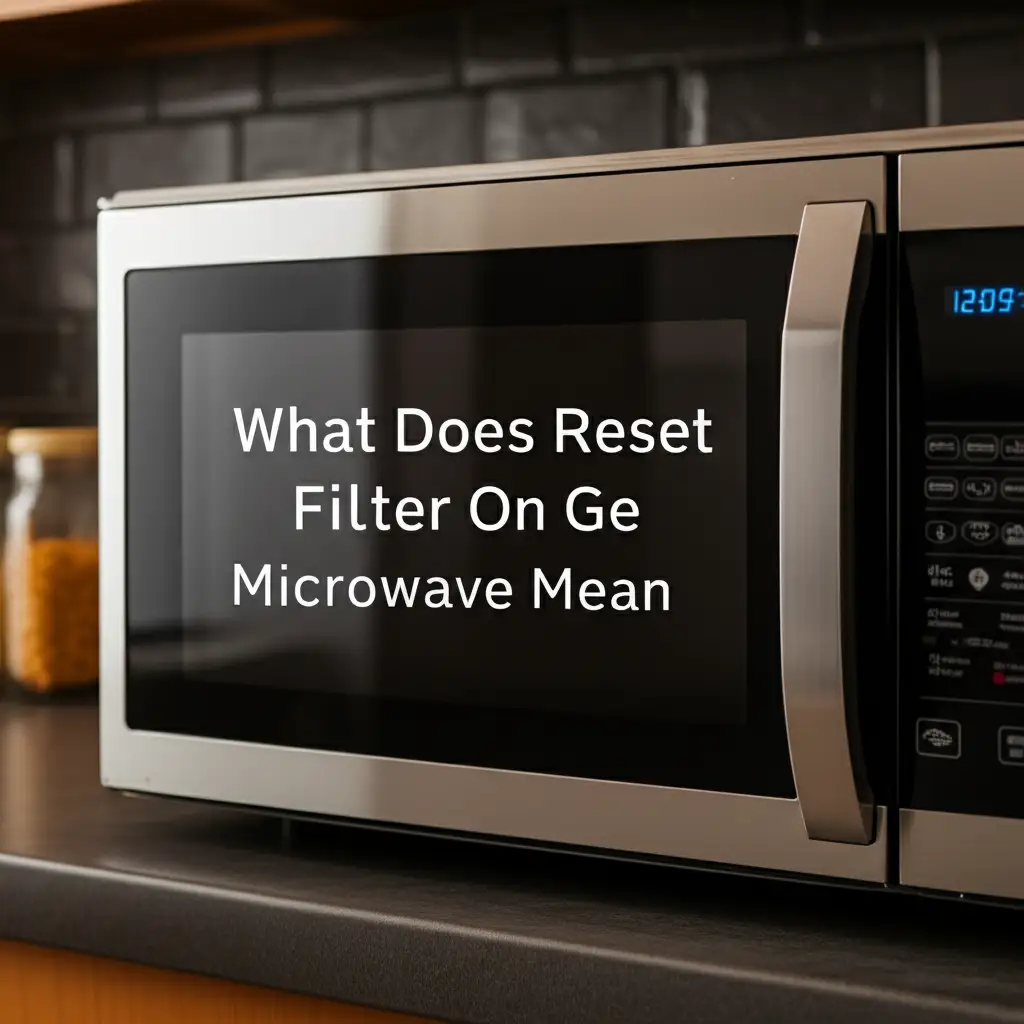 What Does Reset Filter On Ge Microwave Mean