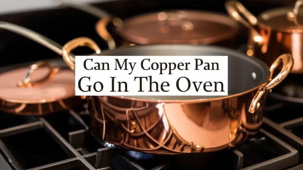 Can My Copper Pan Go In The Oven
