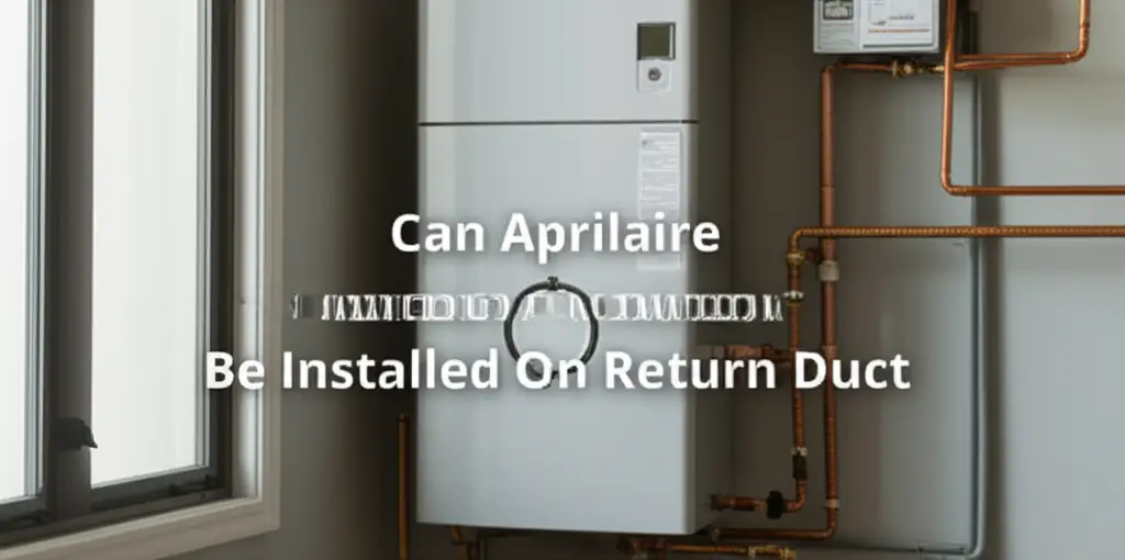 Can Aprilaire Humidifier Be Installed On Return Duct