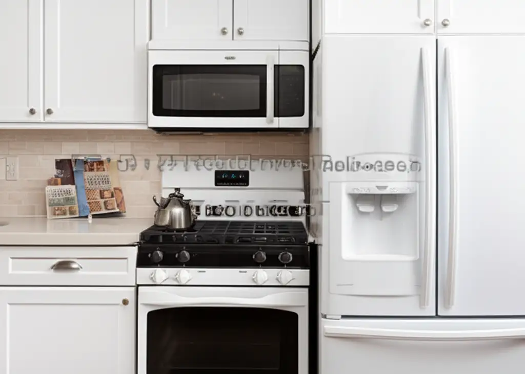 How To Make White Kitchen Appliances Look Good