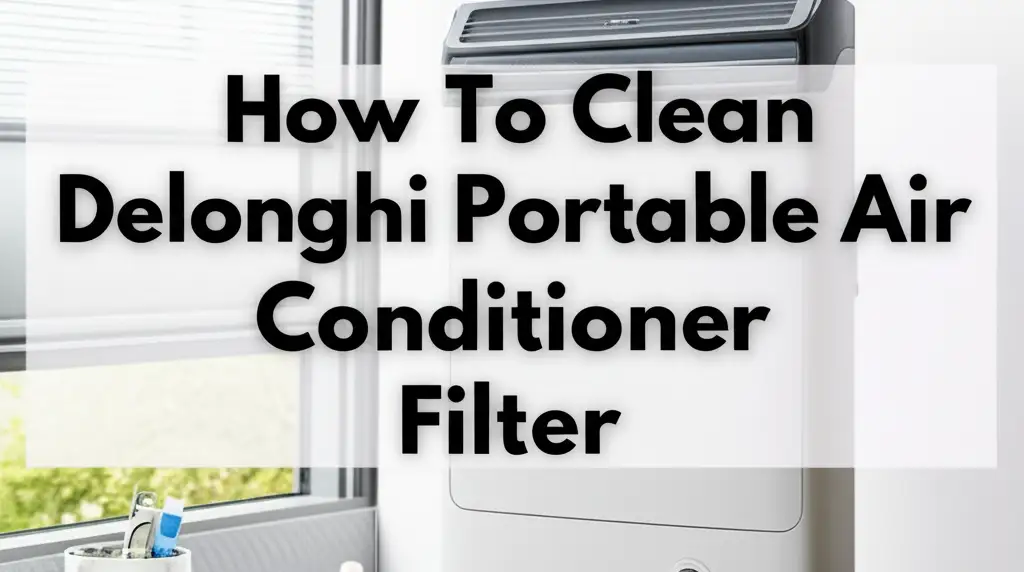 How To Clean Delonghi Portable Air Conditioner Filter