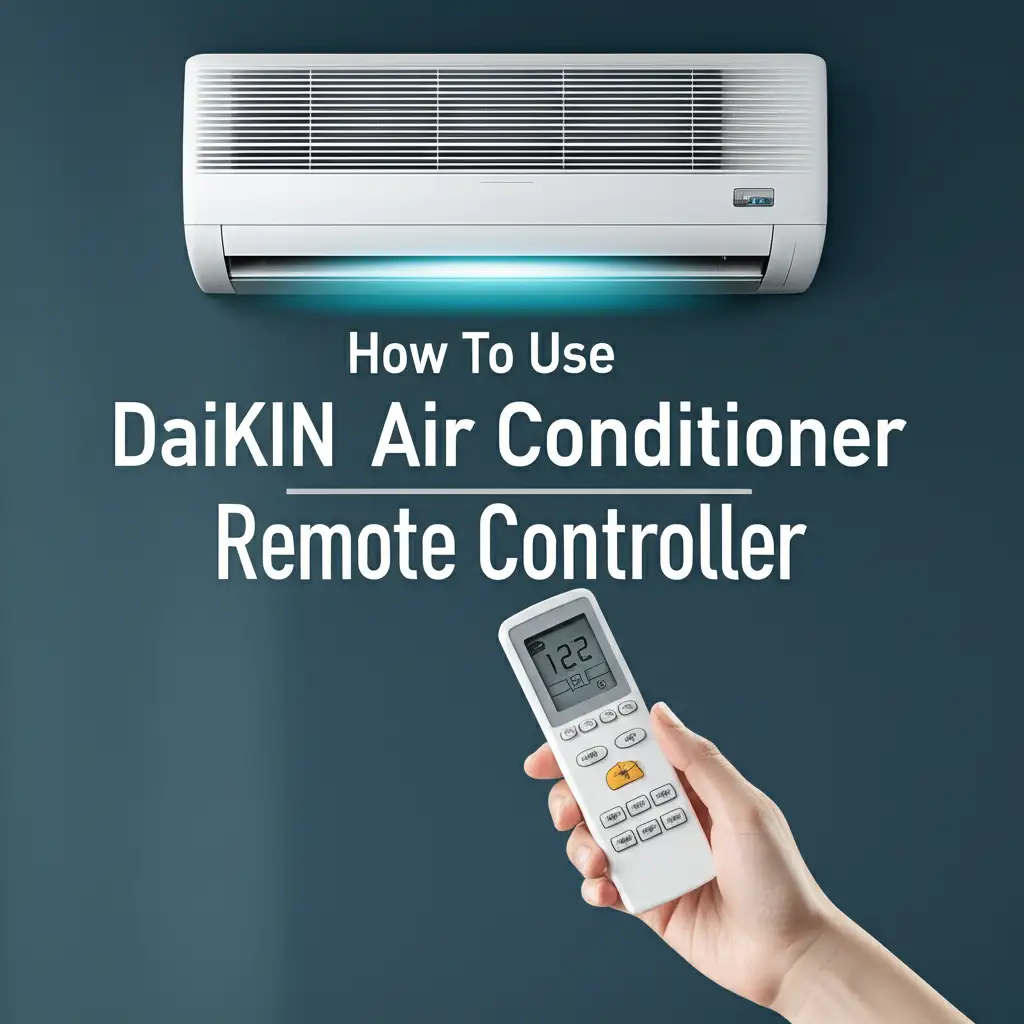 How To Use Daikin Air Conditioner Remote Controller