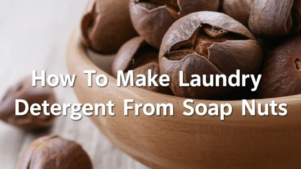 How To Make Laundry Detergent From Soap Nuts