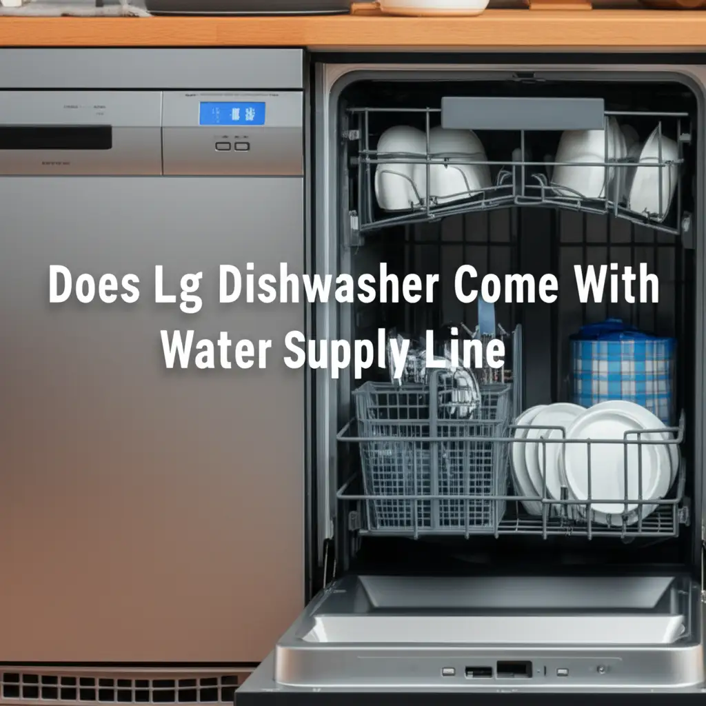 Does Lg Dishwasher Come With Water Supply Line