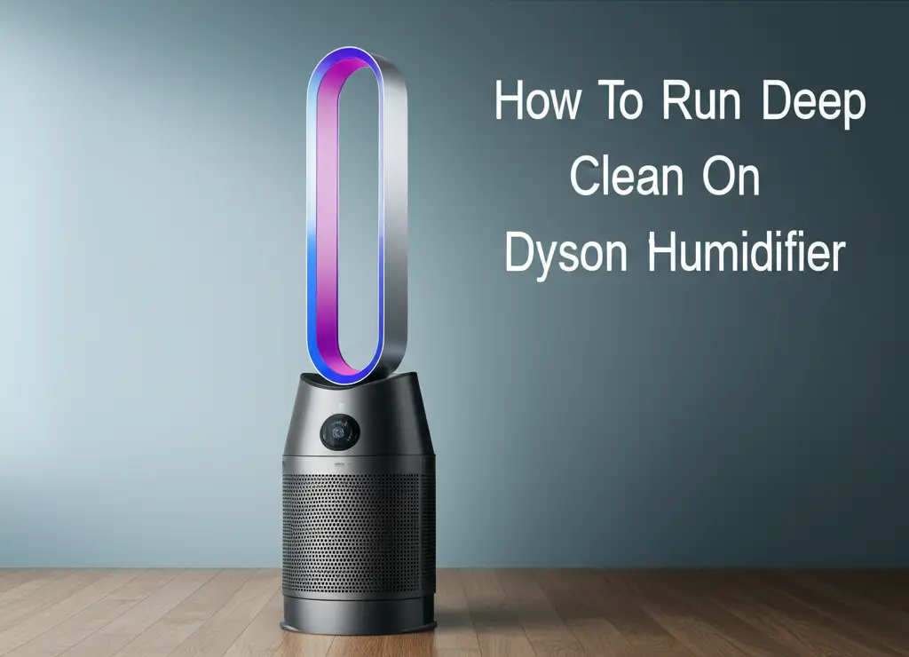 How To Run Deep Clean On Dyson Humidifier
