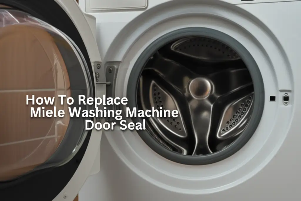 How To Replace Miele Washing Machine Door Seal