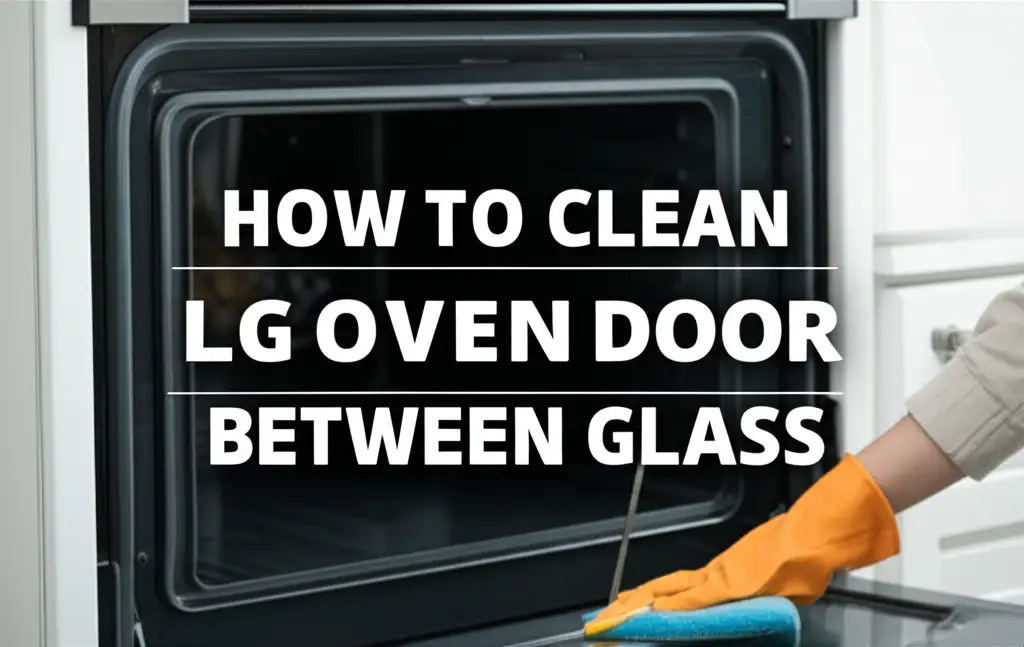 How To Clean Lg Oven Door Between Glass
