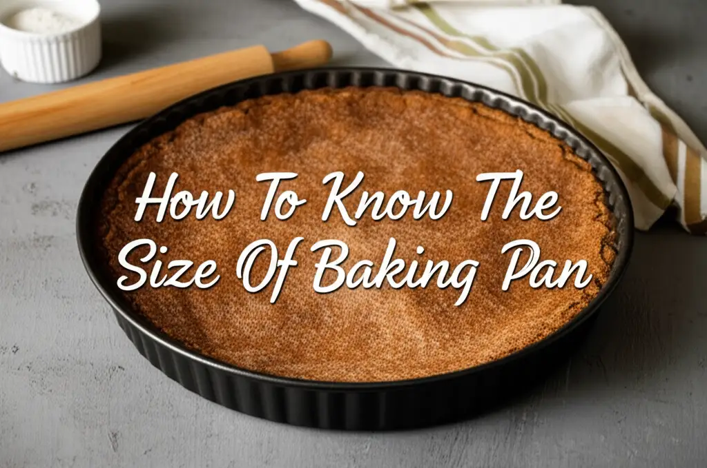 How To Know The Size Of Baking Pan