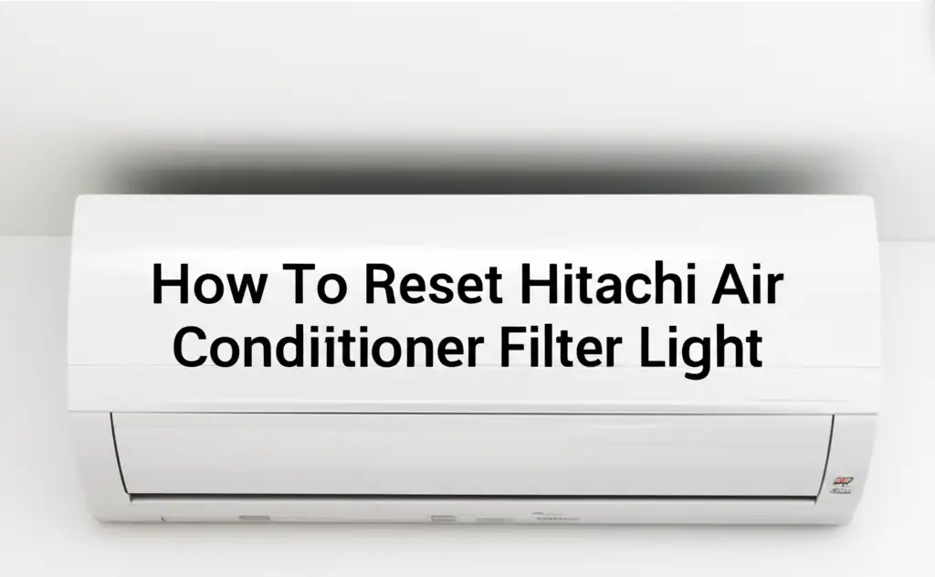 How To Reset Hitachi Air Conditioner Filter Light