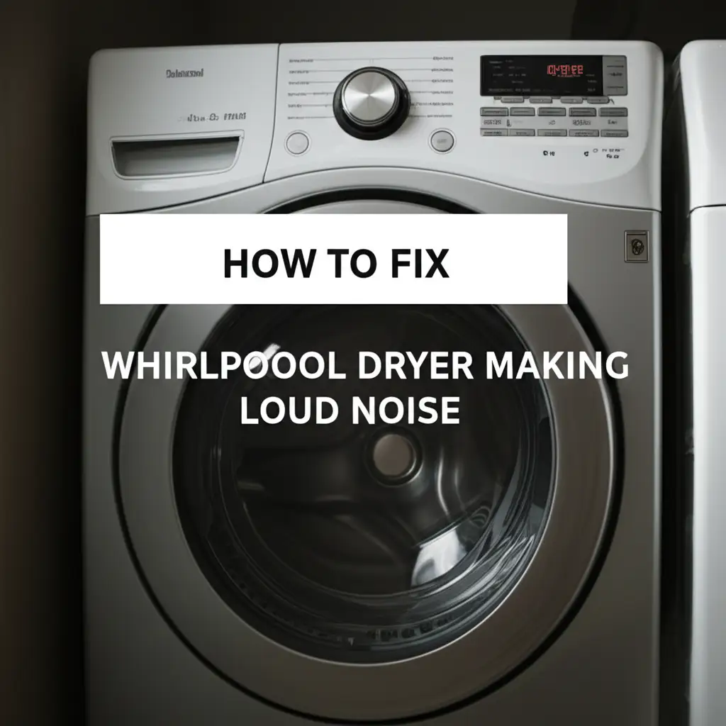 How To Fix Whirlpool Dryer Making Loud Noise