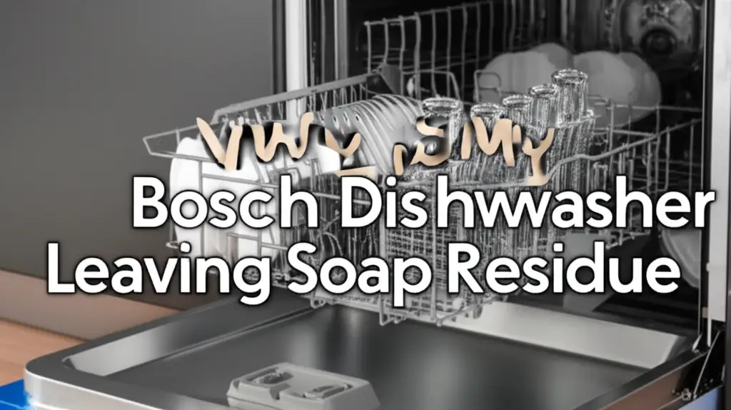 Why Is My Bosch Dishwasher Leaving Soap Residue