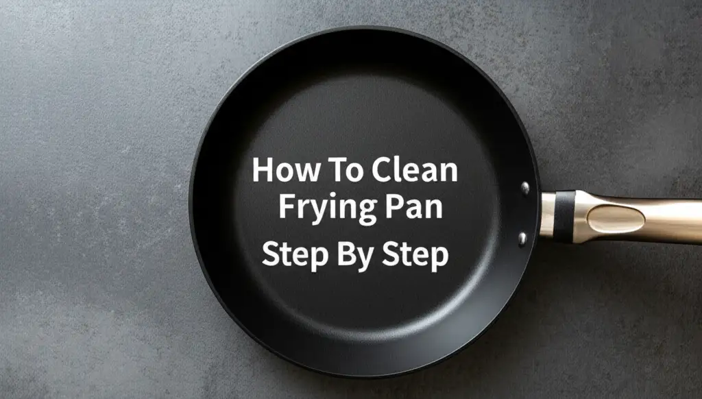 How To Clean Frying Pan Step By Step