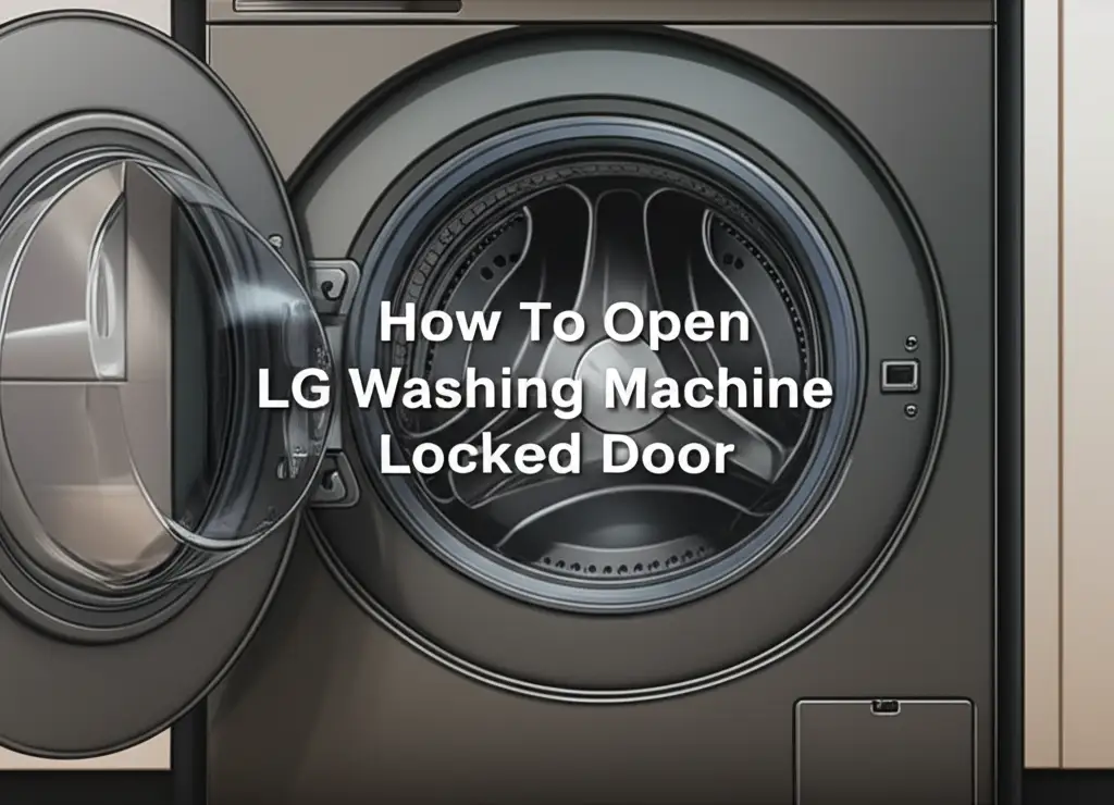 How To Open Lg Washing Machine Locked Door
