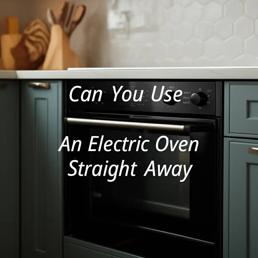 Can You Use An Electric Oven Straight Away