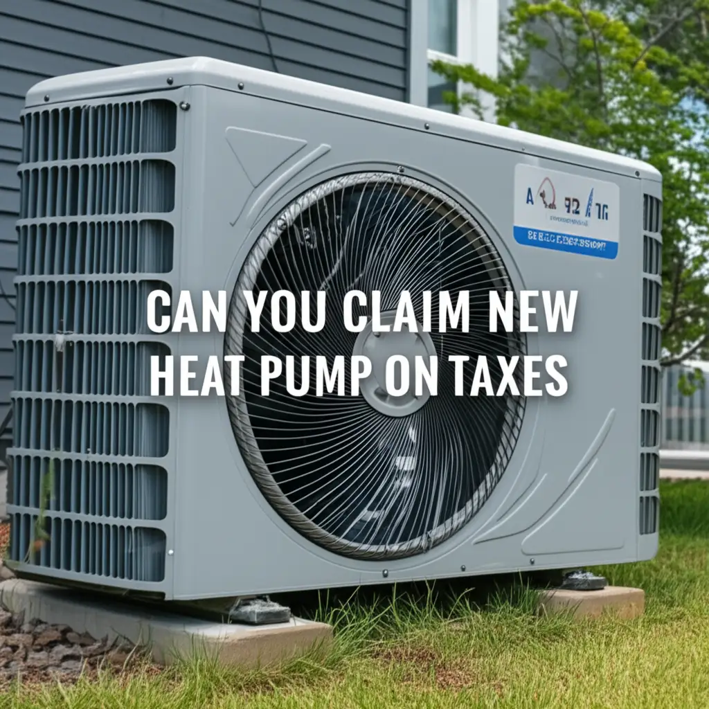 Can You Claim New Heat Pump On Taxes