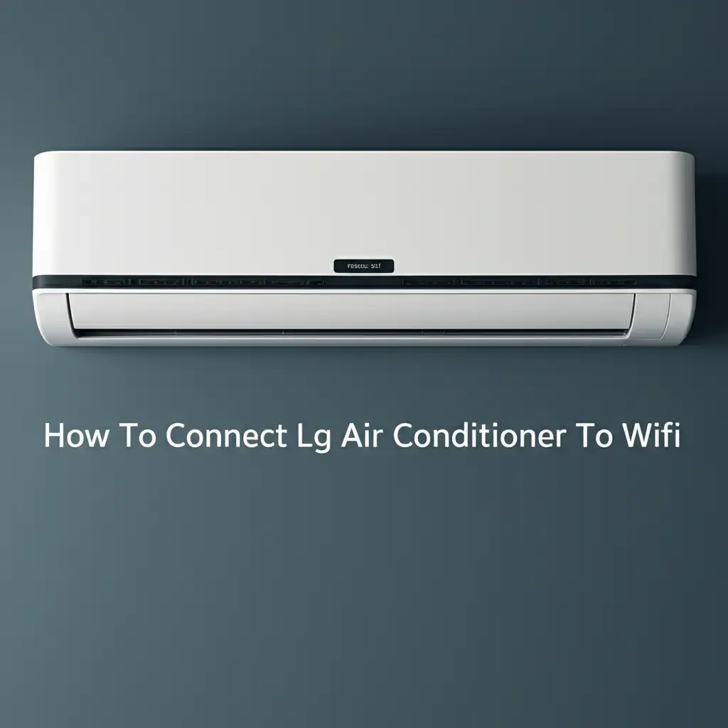 How To Connect Lg Air Conditioner To Wifi