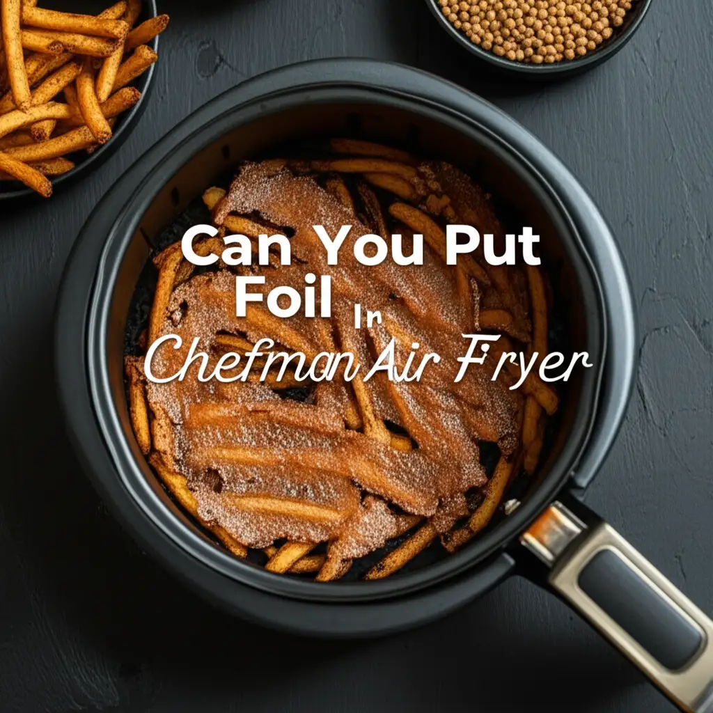 Can You Put Foil In Chefman Air Fryer