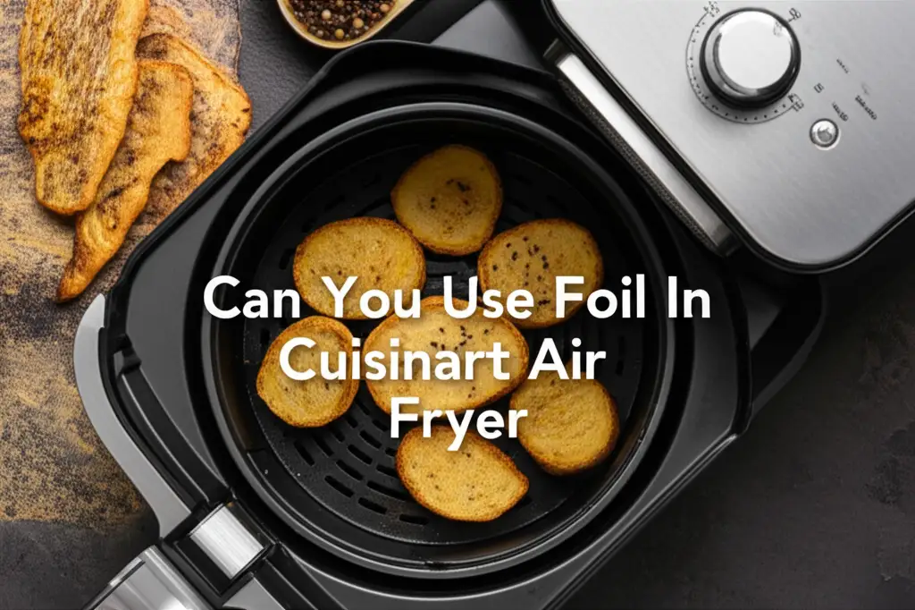 Can You Use Foil In Cuisinart Air Fryer