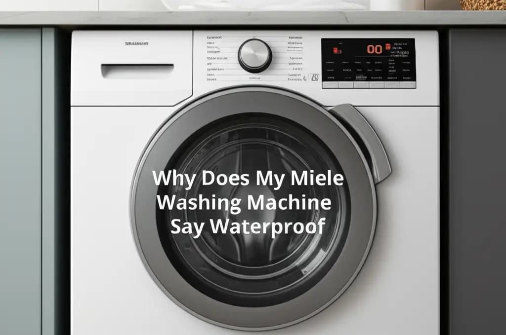 Why Does My Miele Washing Machine Say Waterproof