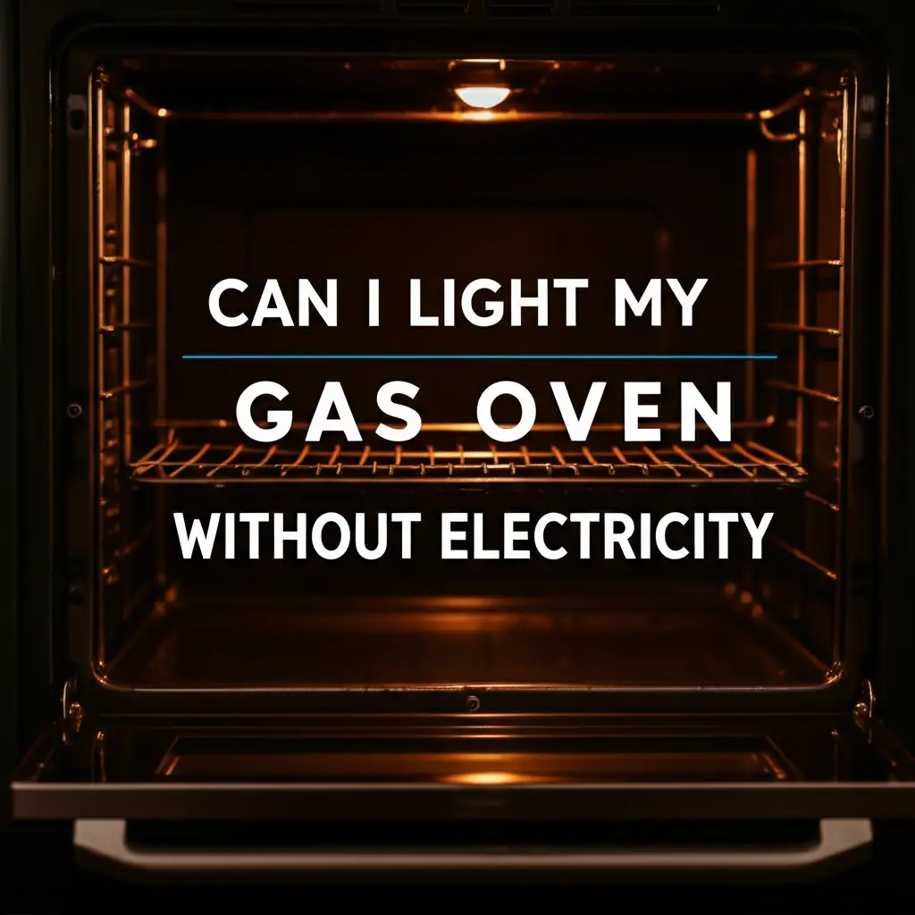 Can I Light My Gas Oven Without Electricity