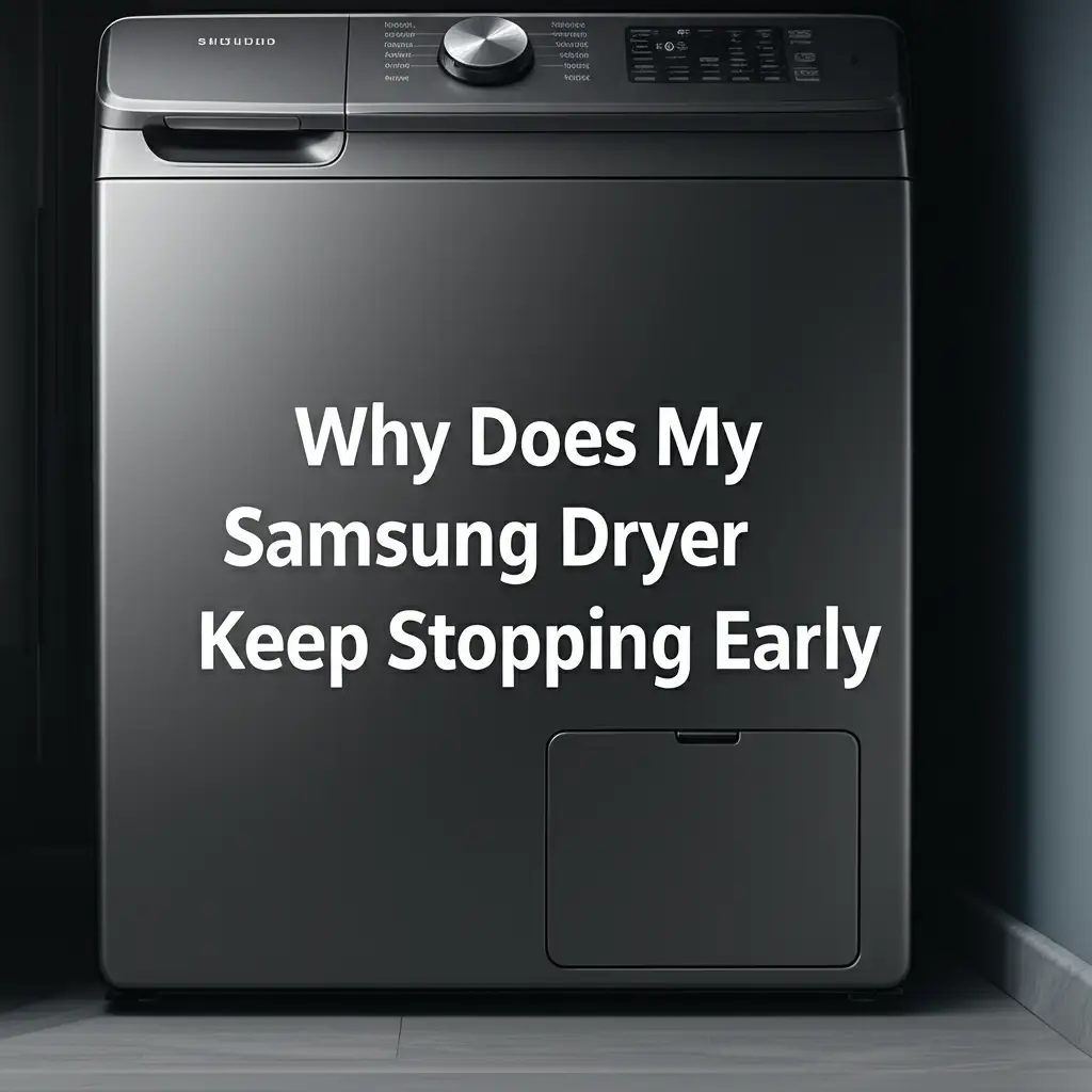 Why Does My Samsung Dryer Keep Stopping Early