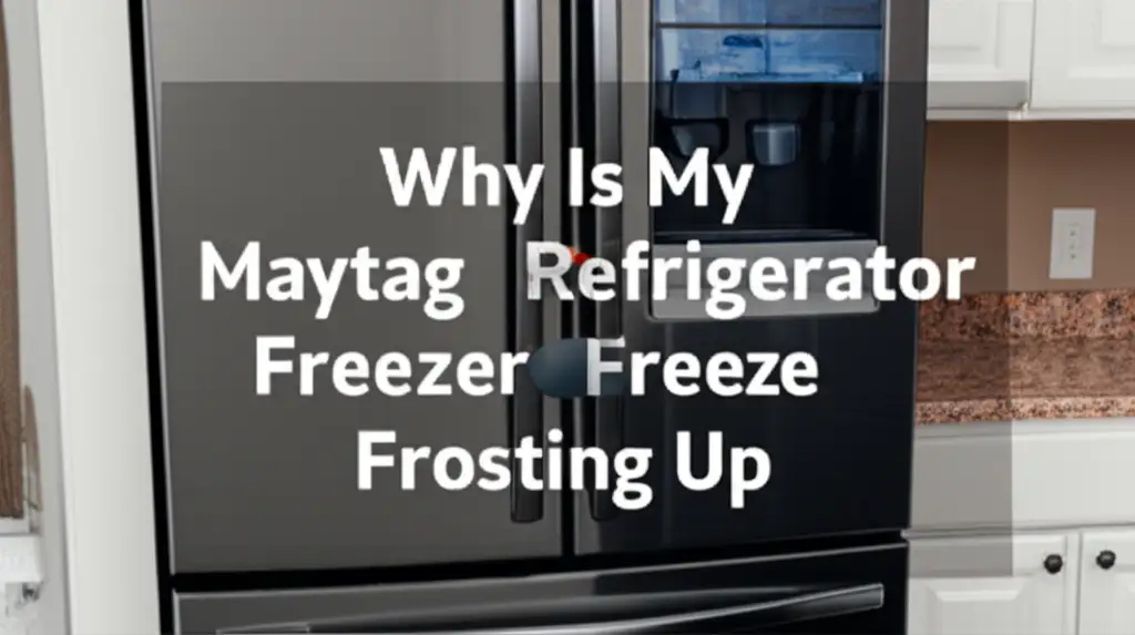 Why Is My Maytag Refrigerator Freezer Frosting Up