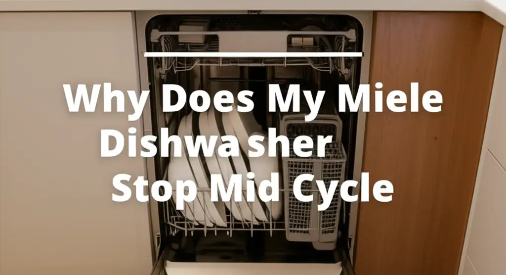 Why Does My Miele Dishwasher Stop Mid Cycle