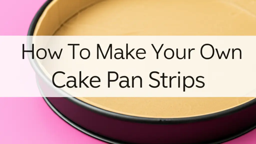 How To Make Your Own Cake Pan Strips