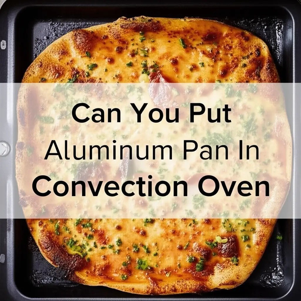 Can You Put Aluminum Pan In Convection Oven
