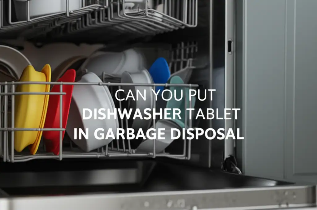 Can You Put Dishwasher Tablet In Garbage Disposal