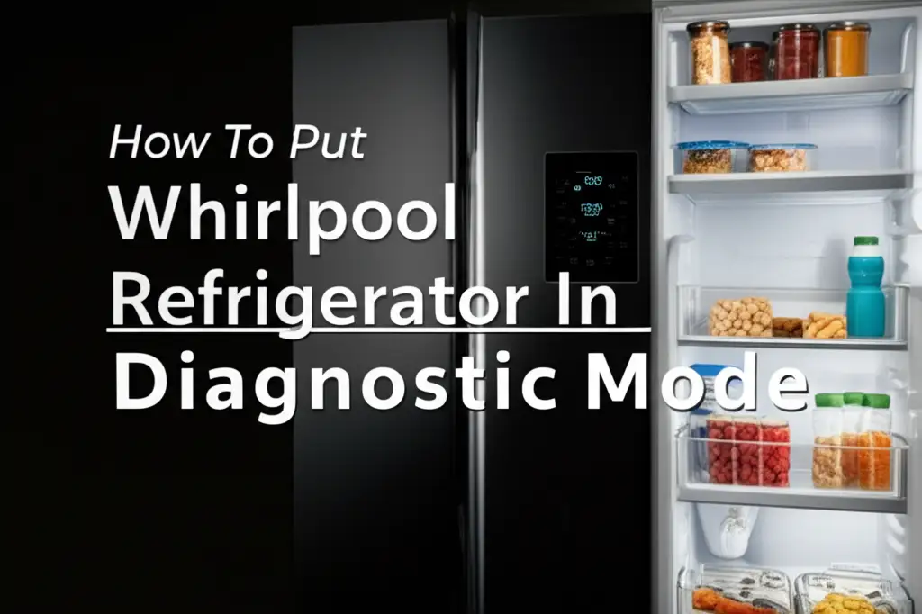 How To Put Whirlpool Refrigerator In Diagnostic Mode