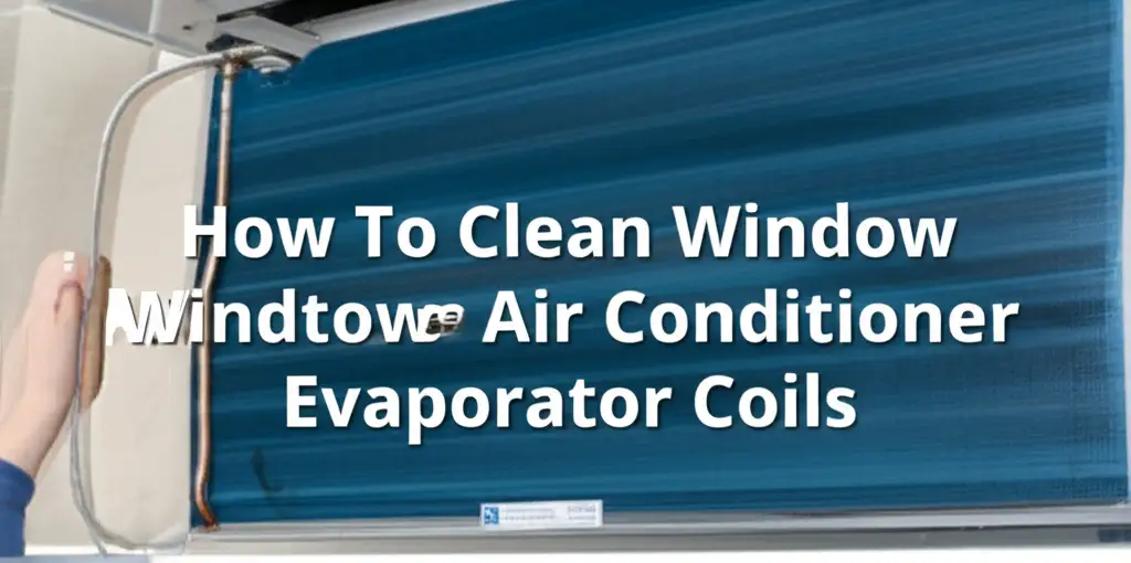How To Clean Window Air Conditioner Evaporator Coils