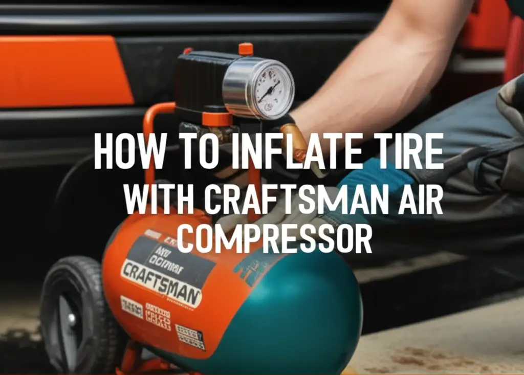 How To Inflate Tire With Craftsman Air Compressor
