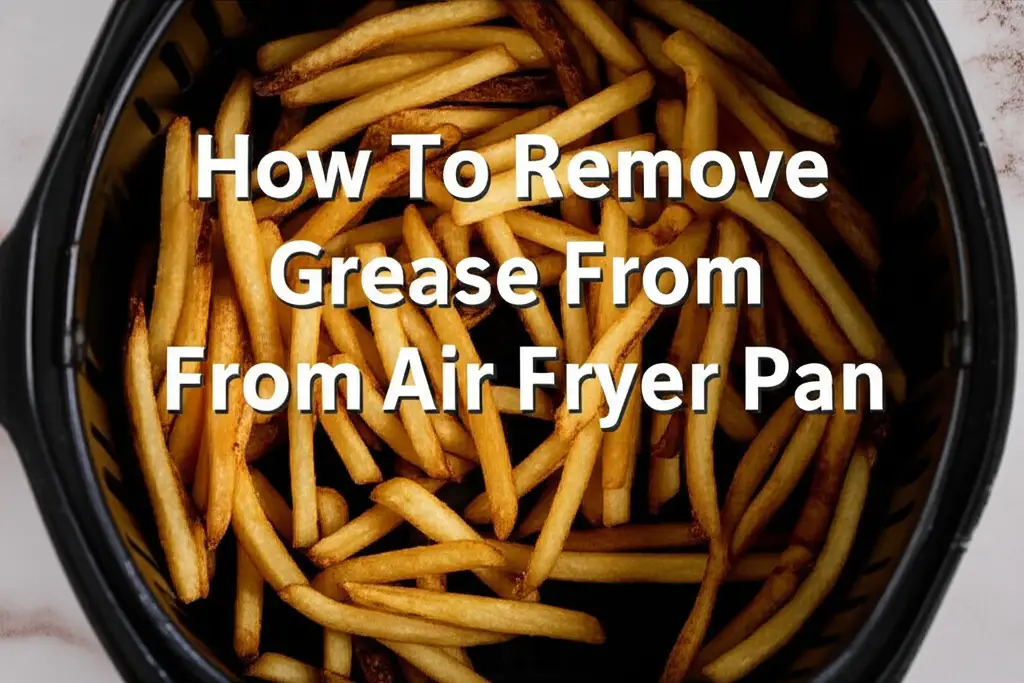 How To Remove Grease From Air Fryer Pan