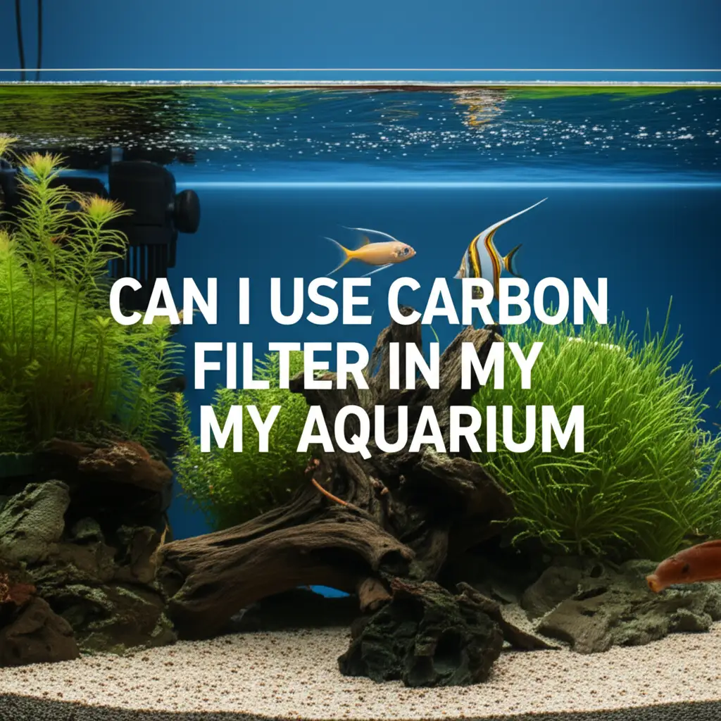 Can I Use Carbon Filter In My Aquarium