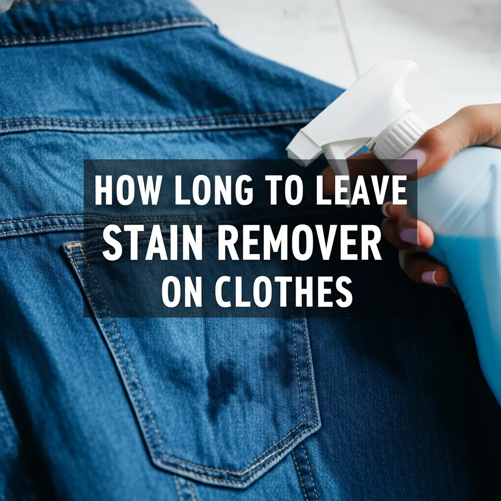 How Long To Leave Stain Remover On Clothes