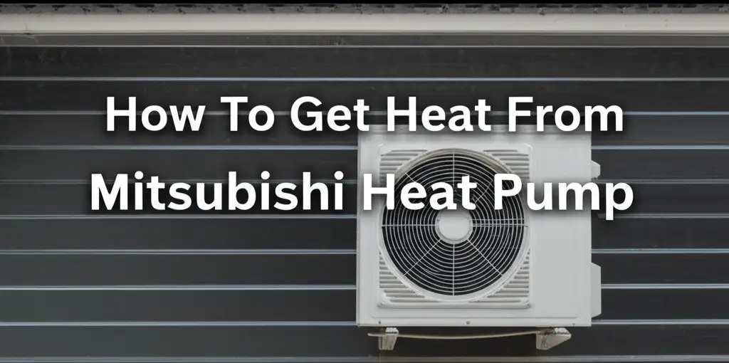How To Get Heat From Mitsubishi Heat Pump