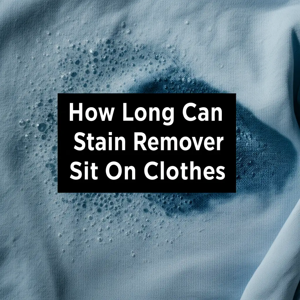 How Long Can Stain Remover Sit On Clothes