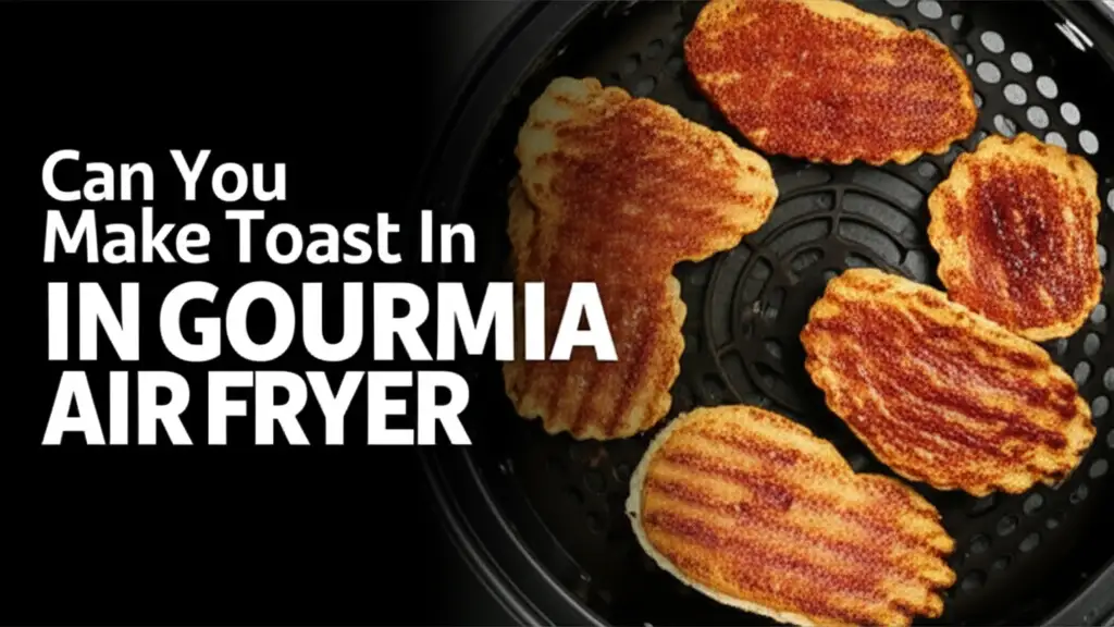 Can You Make Toast In Gourmia Air Fryer