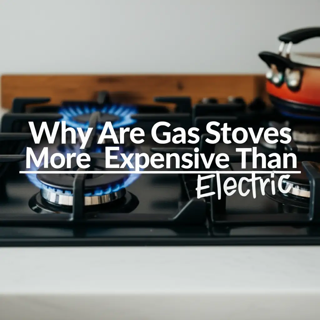 Why Are Gas Stoves More Expensive Than Electric