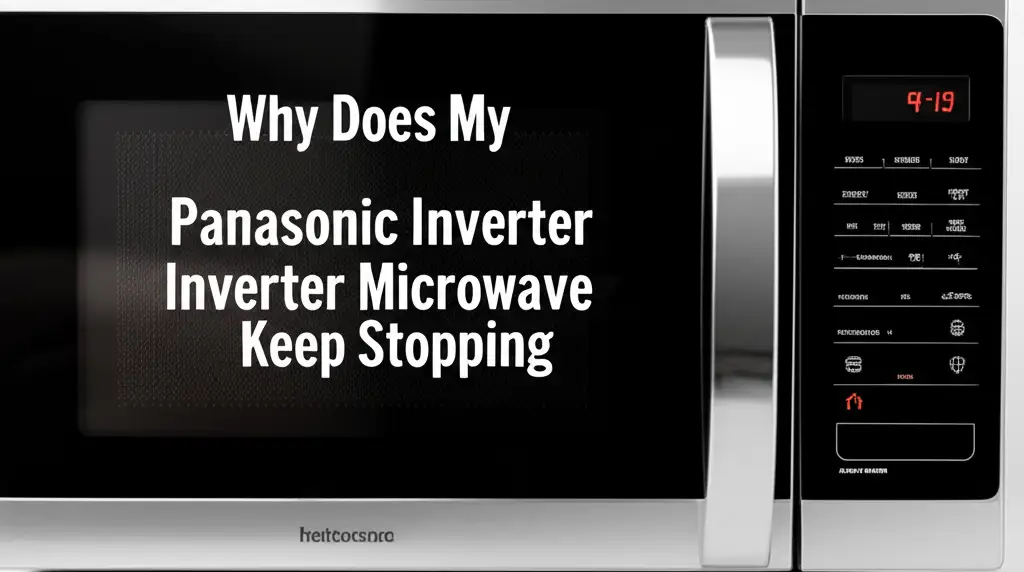 Why Does My Panasonic Inverter Microwave Keep Stopping