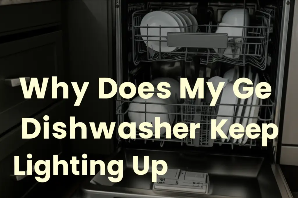 Why Does My Ge Dishwasher Keep Lighting Up